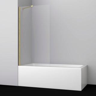 Шторка на ванну Wasserkraft Aisch 80x140см золото 55P01-80 Fixed Шторка на ванну Wasserkraft Aisch 80x140см золото 55P01-80 Fixed