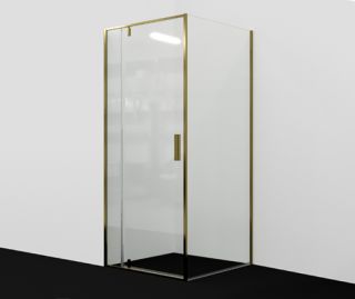 Душевой уголок Wasserkraft Aisch 90x90см золото 55P03 Душевой уголок Wasserkraft Aisch 90x90см золото 55P03