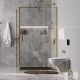 Душевой уголок Wasserkraft Aisch 120x90см золото 55P07