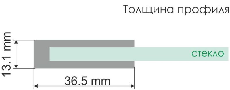 Душевая дверь Wasserkraft Vils 100см серебристый 56R12
