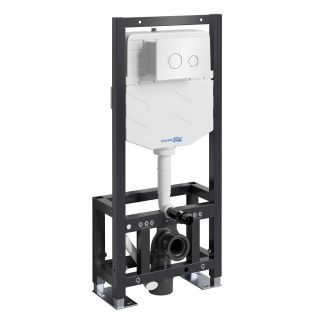 Система инсталляции для унитазов WasserKRAFT Dill 61TLT.010.ME.WH01 с кнопкой смыва