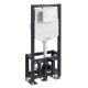 Система инсталляции для унитазов WasserKRAFT Dill 61TLT.010.ME.WH01 с кнопкой смыва