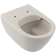 Унитаз подвесной Villeroy Boch  Subway 2.0 с открытым смывным краем Pergamon Бежевый