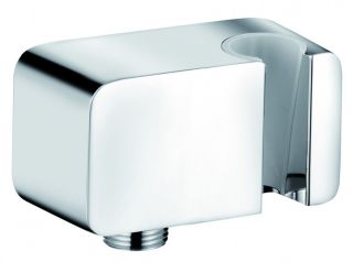 Шланговое подключение Kludi A-QA с держателем для душа хром 6556005-00