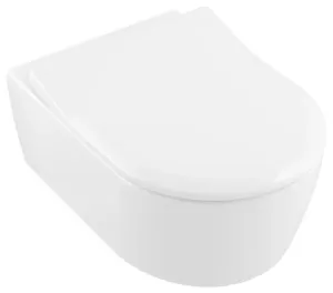 Подвесной унитаз Villeroy & Boch Avento Directflush 5656RS01 с крышкой-сиденьем Slim