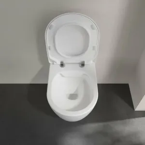 Подвесной унитаз Villeroy & Boch Avento Directflush 5656RS01 с крышкой-сиденьем Slim