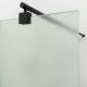 Душевая перегородка WasserKRAFT Rur 30W44MB-TXG 100 см профиль чёрный стекло текстурное