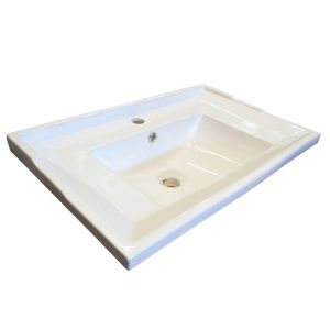 Comforty Тумба-умывальник "Тбилиси-70" белый глянец с раковиной Comforty XD-F70