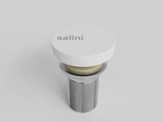 Донный клапан для раковины Salini S-Stone 16232WM D 504 белый матовый Донный клапан для раковины Salini S-Stone 16232WM D 504 белый матовый
