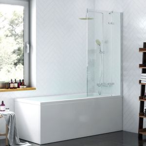 Шторка на ванну Am.Pm Tender W45BS-D3W5-140CT 140x80см хром