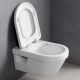 Унитаз подвесной Villeroy & Boch Omnia Architectura 5684HR01 alpin, безободковый c крышкой