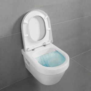 Унитаз подвесной Villeroy & Boch Omnia Architectura 5684HR01 alpin, безободковый c крышкой