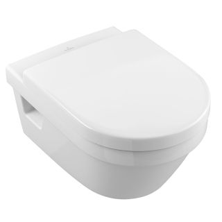 Унитаз подвесной Villeroy & Boch Omnia Architectura 5684HR01 alpin, безободковый c крышкой Унитаз подвесной Villeroy & Boch Omnia Architectura 5684HR01 alpin, безободковый c крышкой