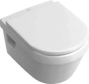 Унитаз подвесной Villeroy & Boch Omnia Architectura 5684HR01 alpin, безободковый c крышкой