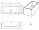 Акриловая ванна Riho Lugo Plug and Play B132016005 L 170х75см белый