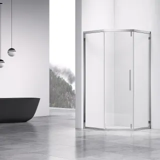 Душевой уголок Vincea Show VSP1-4SH100CL 100x100 см хром Душевой уголок Vincea Show VSP1-4SH100CL 100x100 см хром