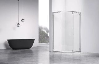 Душевой уголок Vincea Show VSP1-4SH100CL 100x100 см хром Душевой уголок Vincea Show VSP1-4SH100CL 100x100 см хром