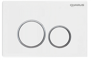 Клавиша смыва Charus Spazio FP.330.11.01 белый глянцевый