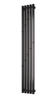 Полотенцесушитель электрический Indigo Стайл 5 ПРО LSPRE150-23GFMRt 23x150 см графит металлик