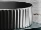 Раковина Ceramicanova Элемент (Element) CN6057MDH 36 см тёмный антрацит матовый
