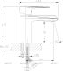 Смеситель для раковины Rossinka RS28-11 Хром Смеситель для раковины Rossinka RS28-11 Хром