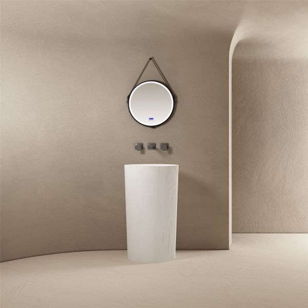 Напольная раковина NT Bagno Bravo NT703 50см белый матовый