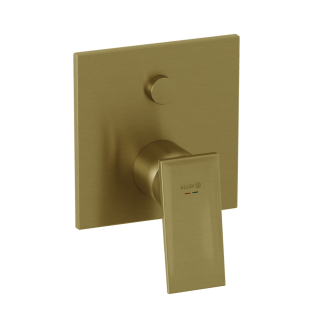 Смеситель для ванны Kludi Decus 54759N075 брашированное золото