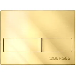 Кнопка смыва Berges для инсталляции NOVUM L9M 040019M золото матовое