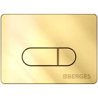 Кнопка смыва Berges для инсталляции NOVUM D9M 040039M золото матовое