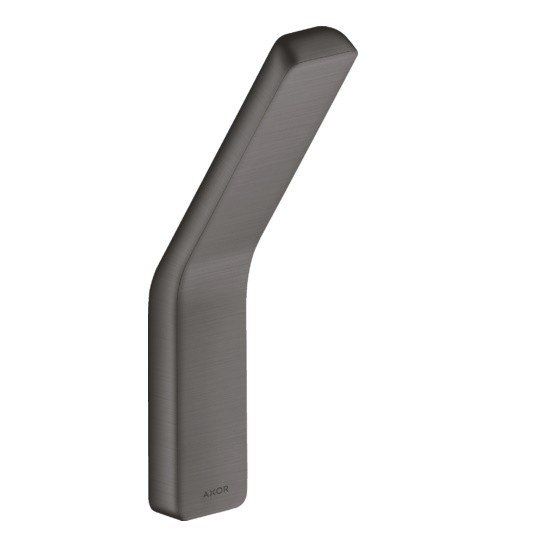 Крючок для халата Hansgrohe Montreux 42801340 шлифованный черный хром
