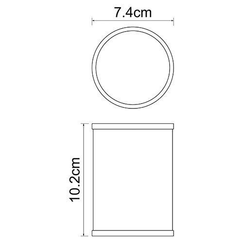 Wasserkraft Rossel K-5728 Стакан для зубных щеток Wasserkraft Rossel K-5728 Стакан для зубных щеток