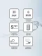 Душевая дверь Ravak Nexty NDOP2-100 03OA0300Z1 100 см профиль чёрный стекло Transparent