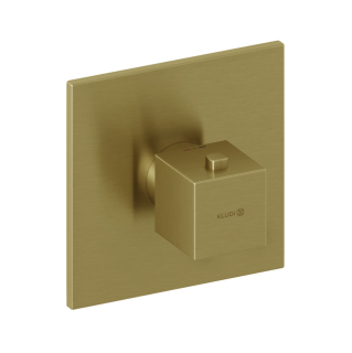 Смеситель-термостат для ванны Kludi Decus 54739N075 брашированное золото