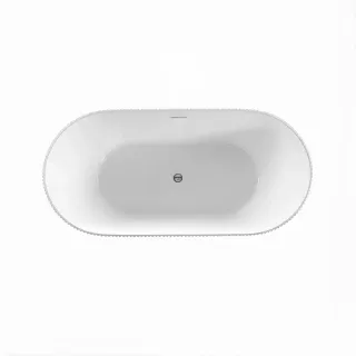 Ванна акриловая Vincea VBT-426-1700 170 x 80 см щелевой перелив белая