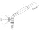 Душевая лейка Paini Liberty 17F3131 старая бронза Душевая лейка Paini Liberty 17F3131 старая бронза
