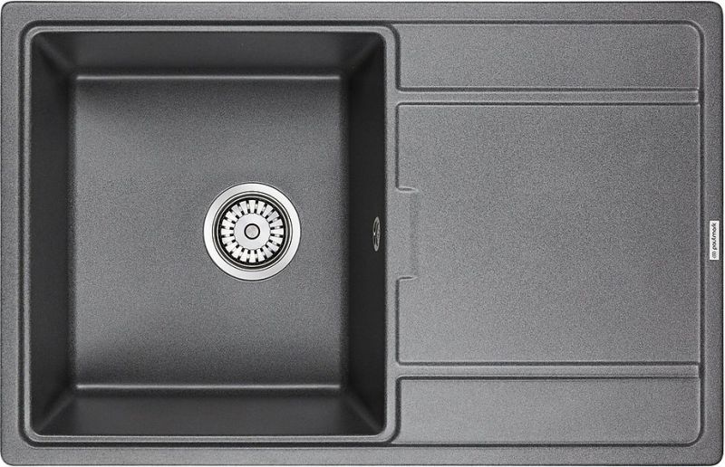 Мойка кухонная Paulmark Flugen PM217850-DG графит