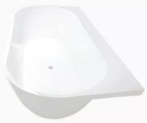 Ванна из искусственного камня AquaStone Бали 168x85см белый