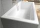 Акриловая ванна Riho Rethink Cubic Velvet Fall B105013105 заполнение через перелив 170х75см белый матовый