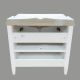 Comforty Тумба-умывальник "Палермо-80" белый глянец с раковиной Comforty 3380