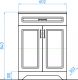 Комод Style Line Олеандр-2 60 ЛС-00000347