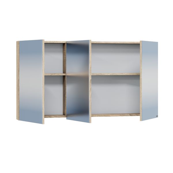 Зеркало-шкаф Санта Марс 700421 120 см янтарный