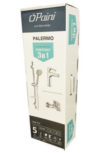 Комплект смесителей 3в1 Paini Palermo PACRKIT3 хром
