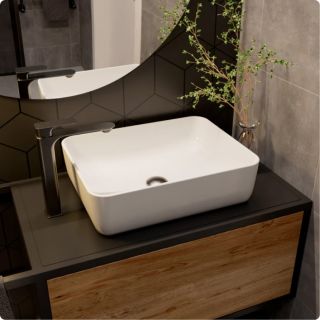 Смеситель для раковины AQUAme Monza AQM6314GM графит матовый