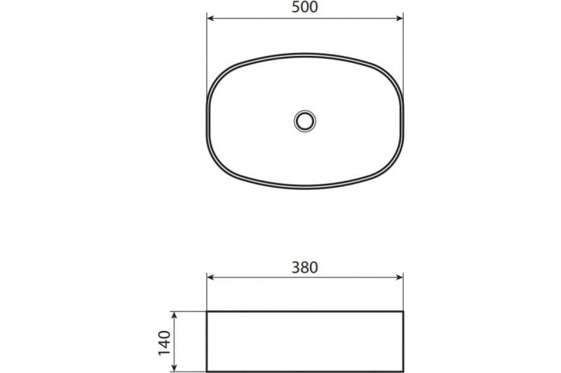 Раковина  Allen Brau Priority 00262044 Белая