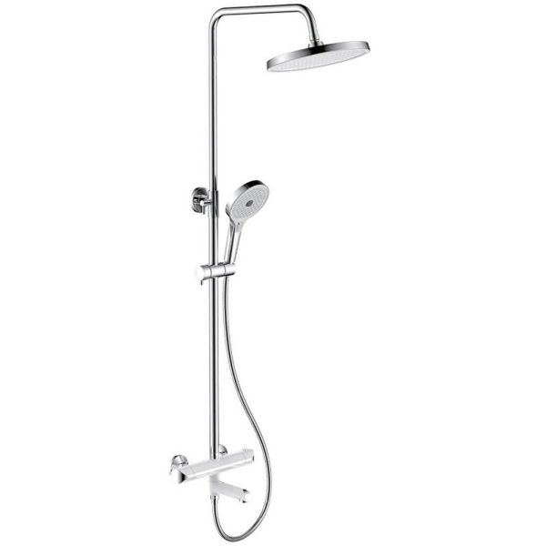 Душевая стойка Gappo G2403-58 с термостатом белый/хром Душевая стойка Gappo G2403-58 с термостатом белый/хром