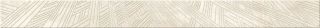 Керамическая плитка Eletto Ceramica 586251001 Chiron Crema Stella Border 6.2x70.9