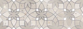 Керамическая плитка Eletto Ceramica 587562002 Terrazzo Decor Marfil Chloe 25.1x70.9