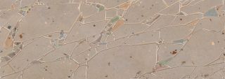 Керамическая плитка Eletto Ceramica 587572001 Terrazzo Decor Mocca Crystal 25.1x70.9