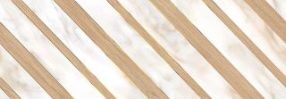 Керамическая плитка Eletto Ceramica 587882001 Calacatta Oro Chevron 24.2x70