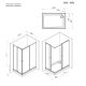 Душевой уголок AM.PM Sunny W87G-403-12080-MT профиль серебристый 120x80 см